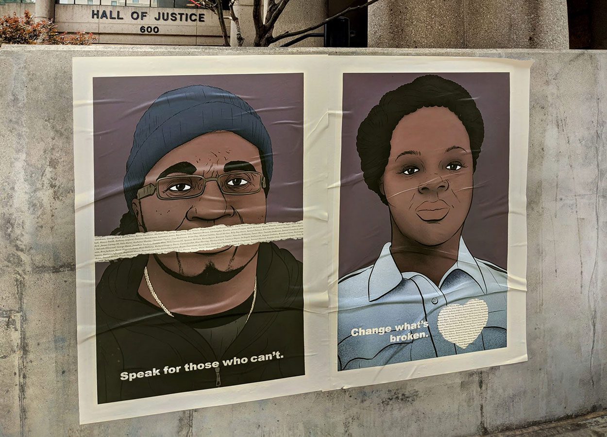 Breonna Taylor and David McAtee street poster