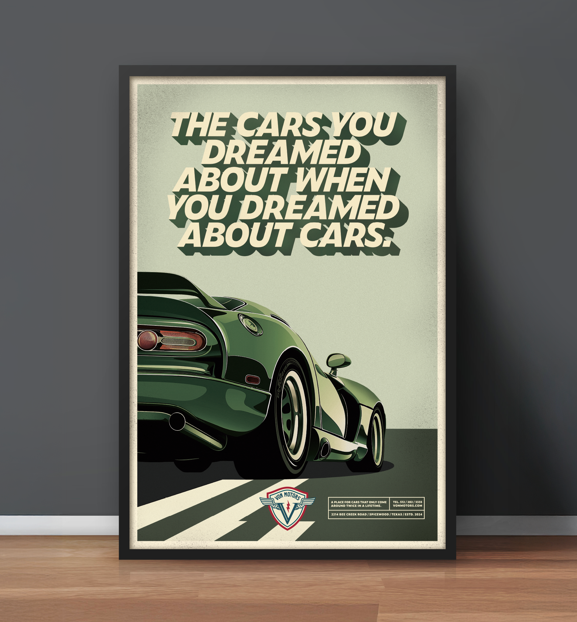 The Cars you dreamed About poster
