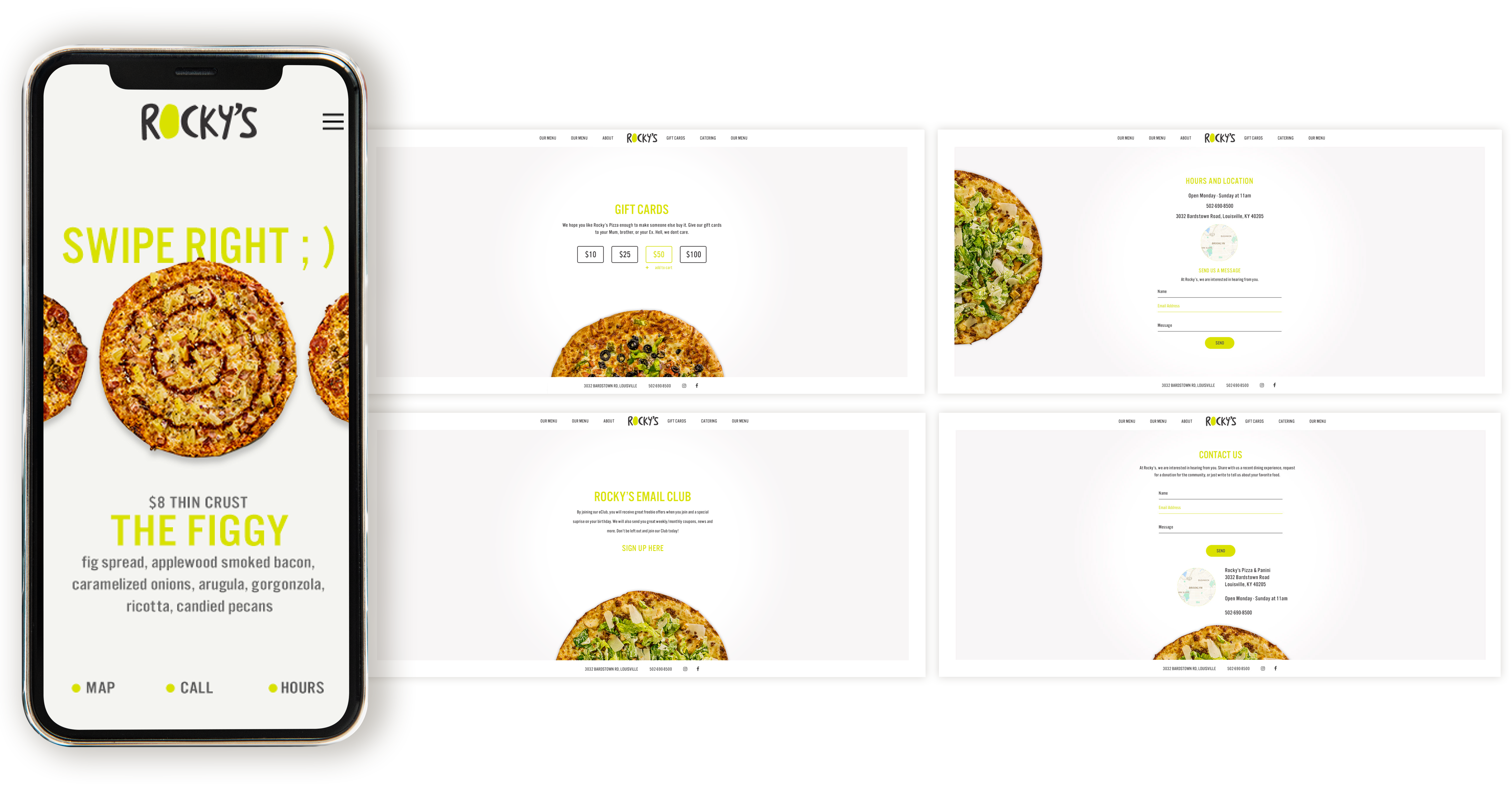 Rockys website