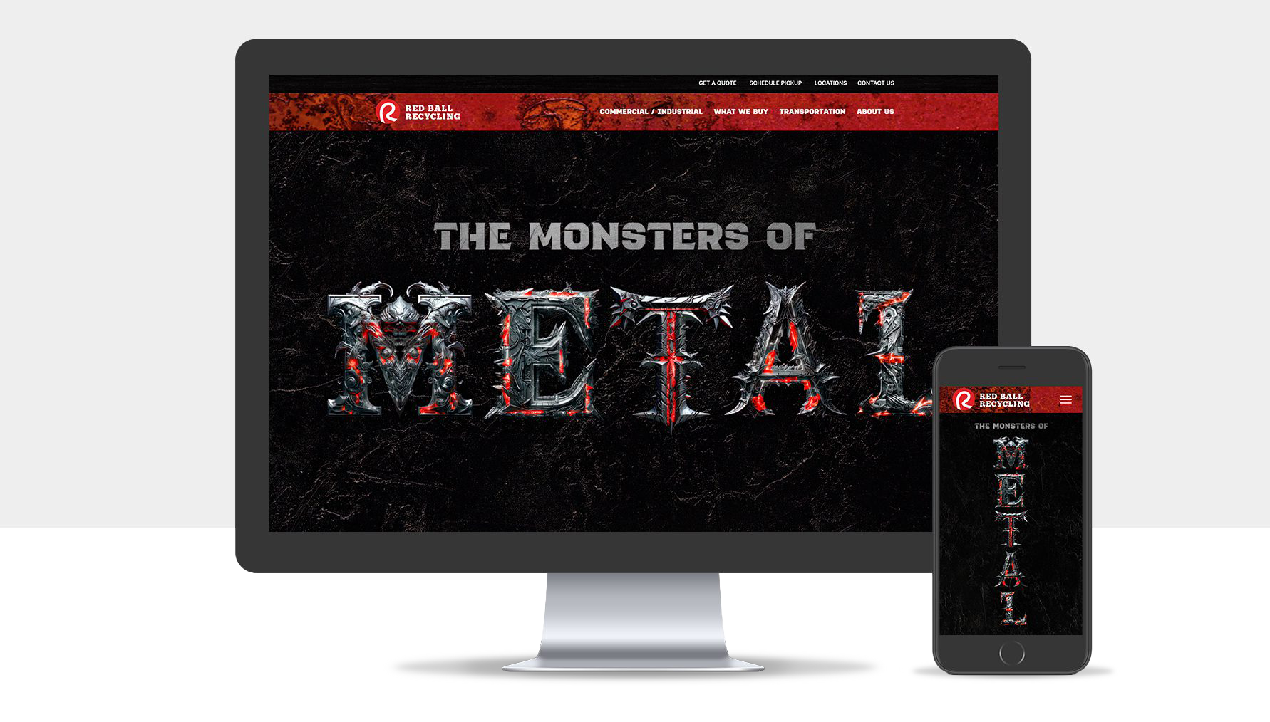 Red Ball website