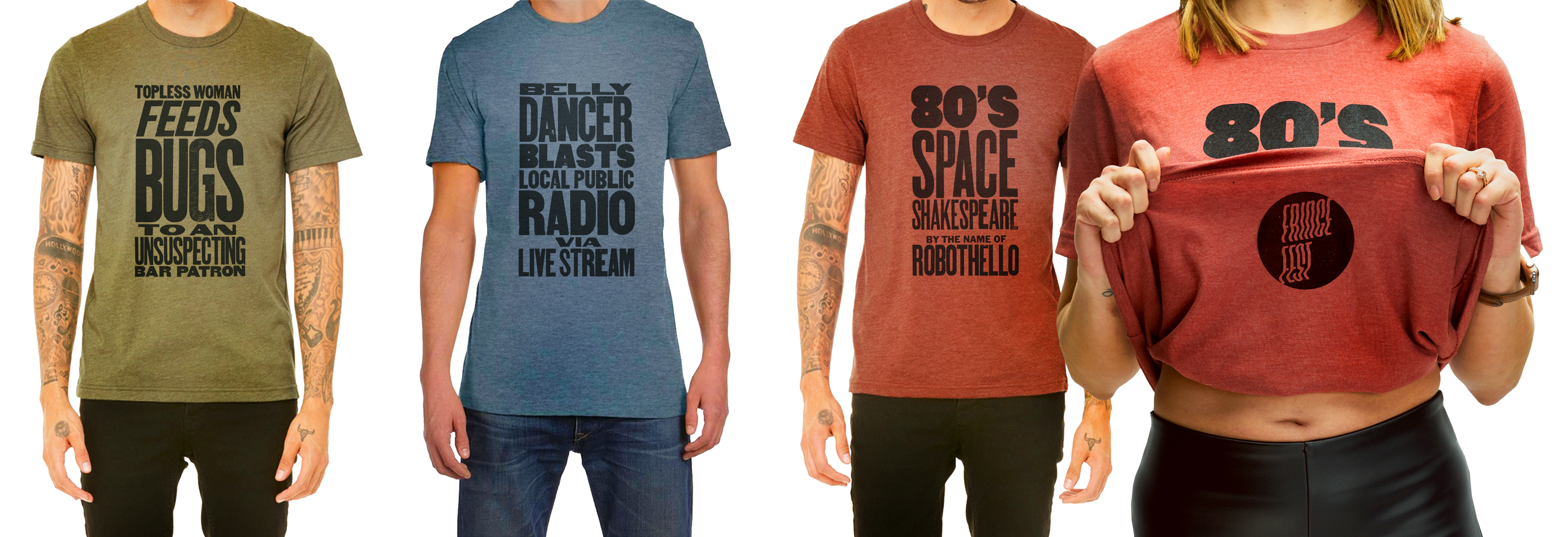 FringeFest T-shirts